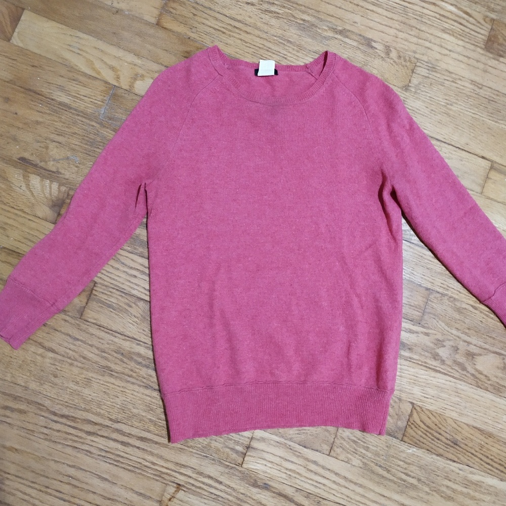J. Crew Wool/Angora/ Cashmere Blend Sweater